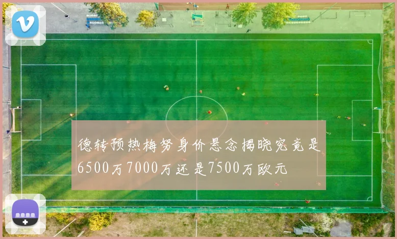 德转预热梅努身价悬念揭晓究竟是6500万7000万还是7500万欧元